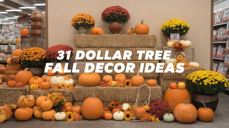 31 Charming Dollar Store Fall Crafts 2024 To Cozy Up Your Home