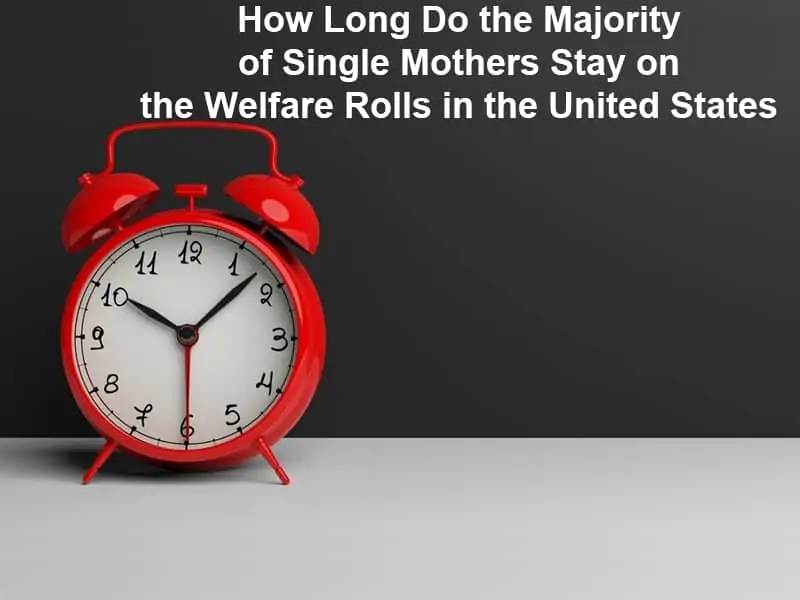 How Long Do Single Mothers on Welfare Rolls in USA