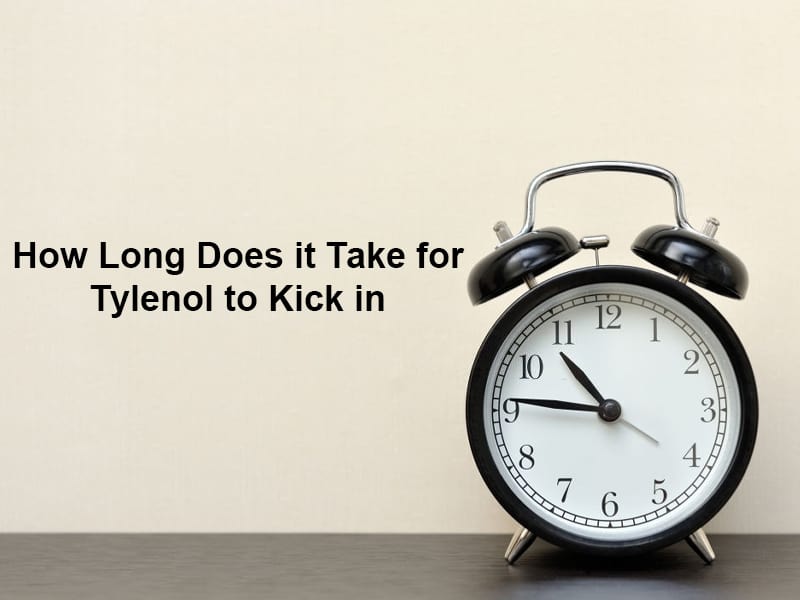 How Long Does it Take for Tylenol to Kick in