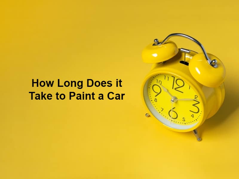 How Long Does it Take to Paint a Car