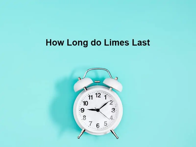 How Long do Limes Last