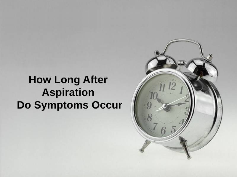 How Long After Aspiration Do Symptoms Occur