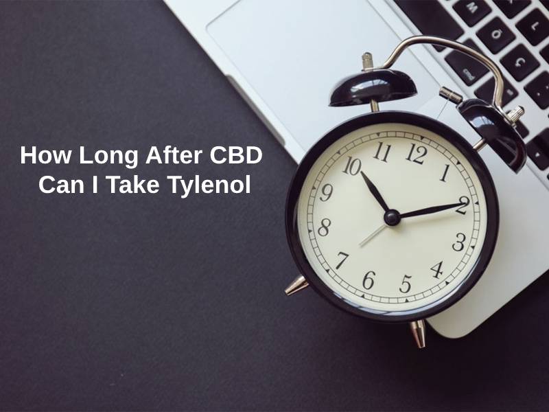 How Long After CBD Can I Take Tylenol