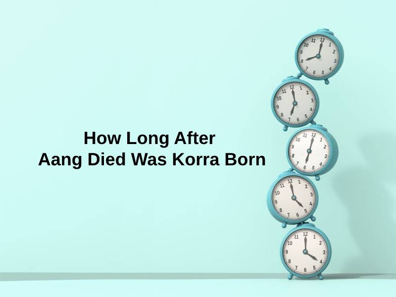 How Long After Aang Died Was Korra Born