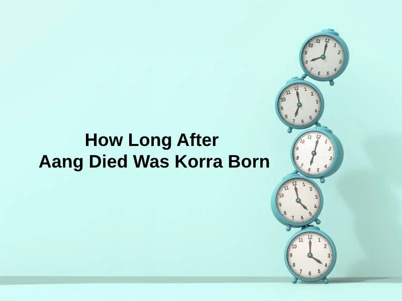 How Long After Aang Died Was Korra Born