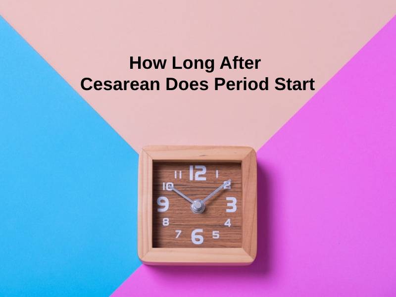 How Long After Cesarean Does Period Start
