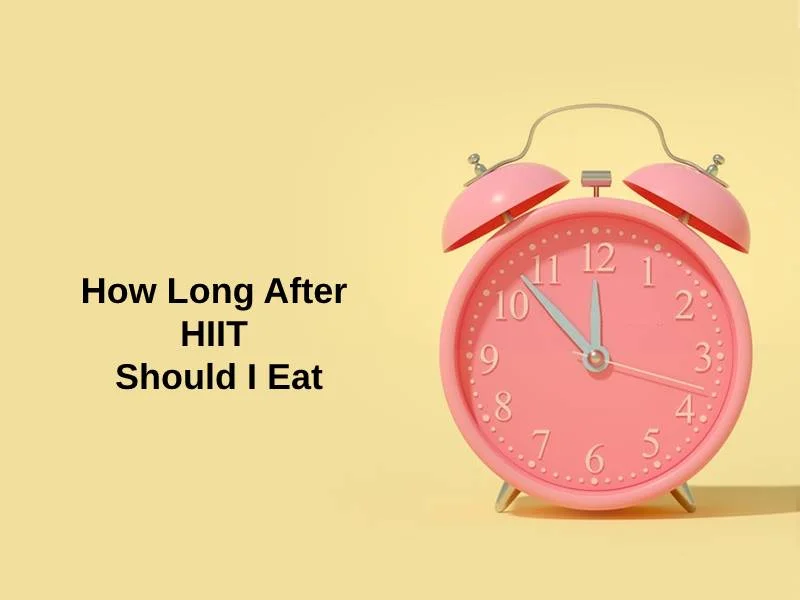 How Long After HIIT Should I Eat