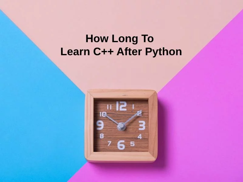 How Long To Learn C After Python
