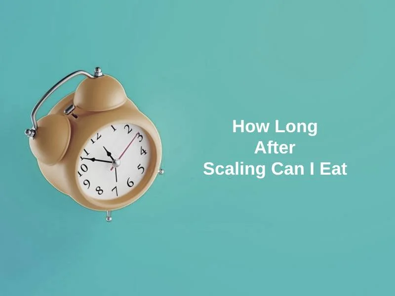 How Long After Scaling Can I Eat