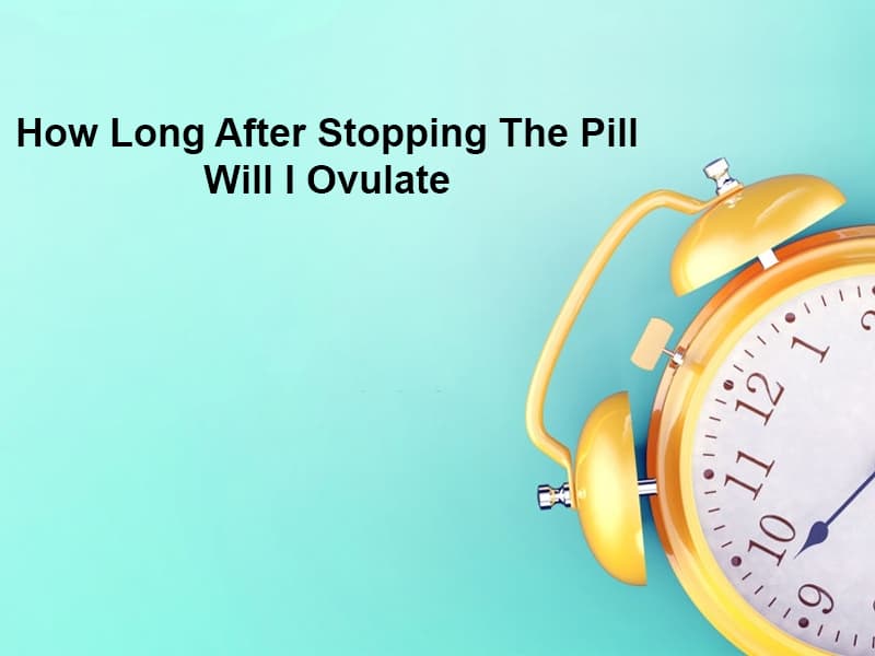 How Long After Stopping The Pill Will I Ovulate