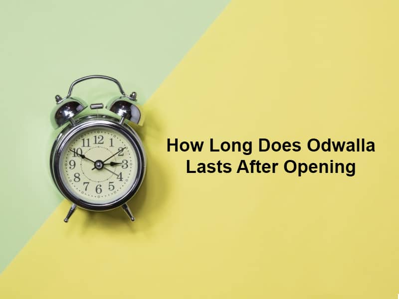 How Long Does Odwalla Lasts After Opening