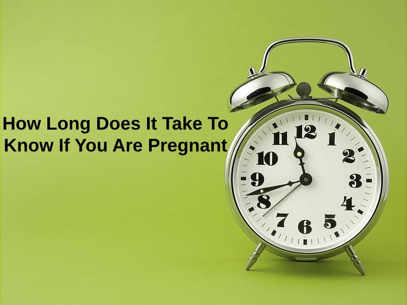 How Long Does It Take To Know If You Are Pregnant