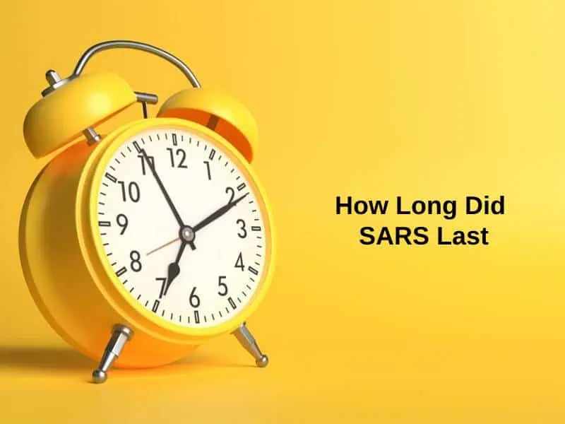 How Long Did SARS Last
