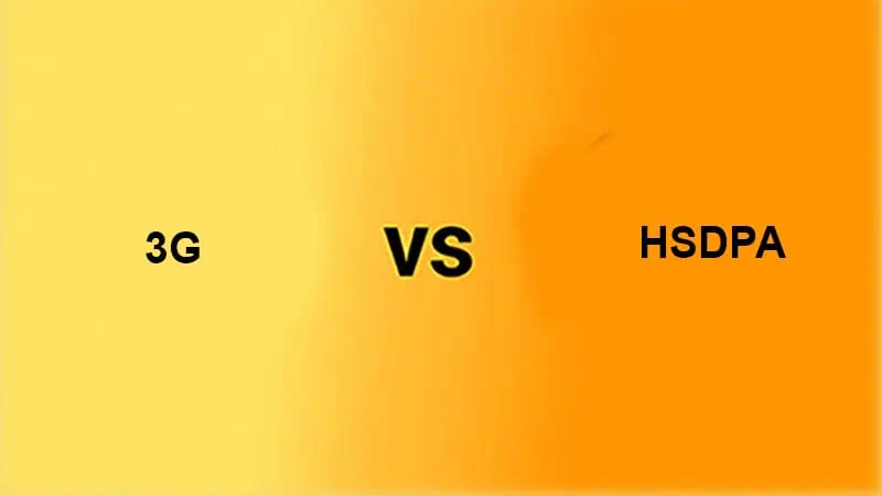 3G vs HSDPA