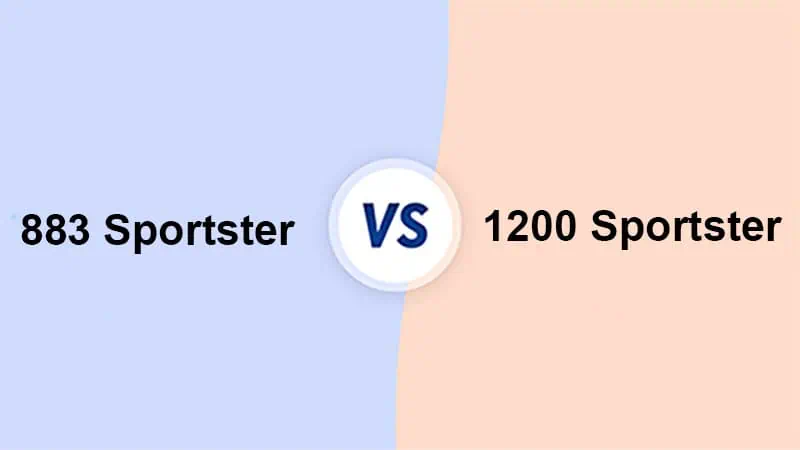 883 Sportster vs 1200 Sportster