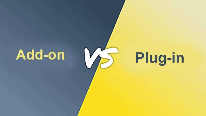 Add on vs Plug in