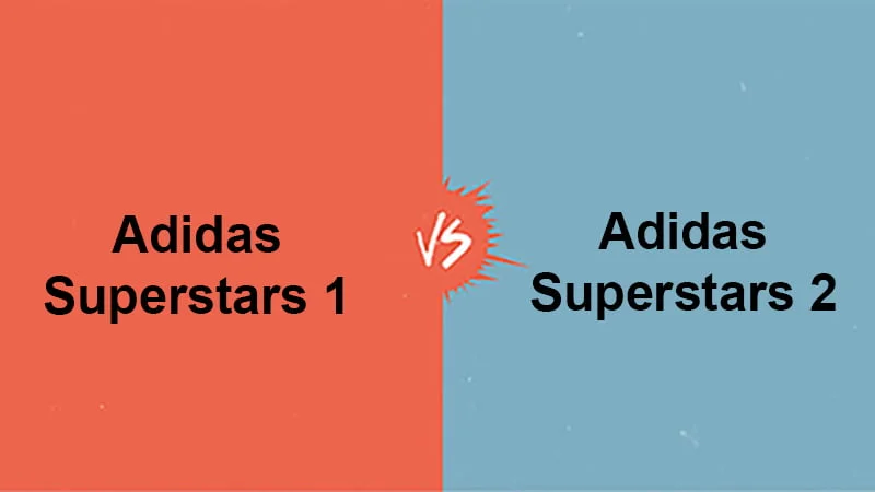 Adidas Superstars 1 vs 2