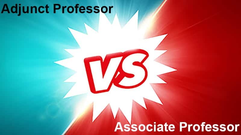 Adjunct Professor vs Associate Professor