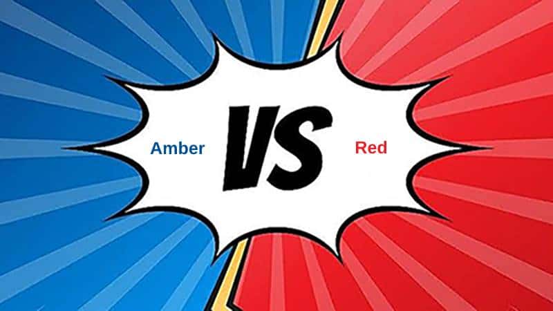 Amber vs Red 1