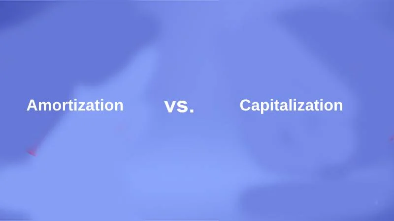 Amortization vs Capitalization 1