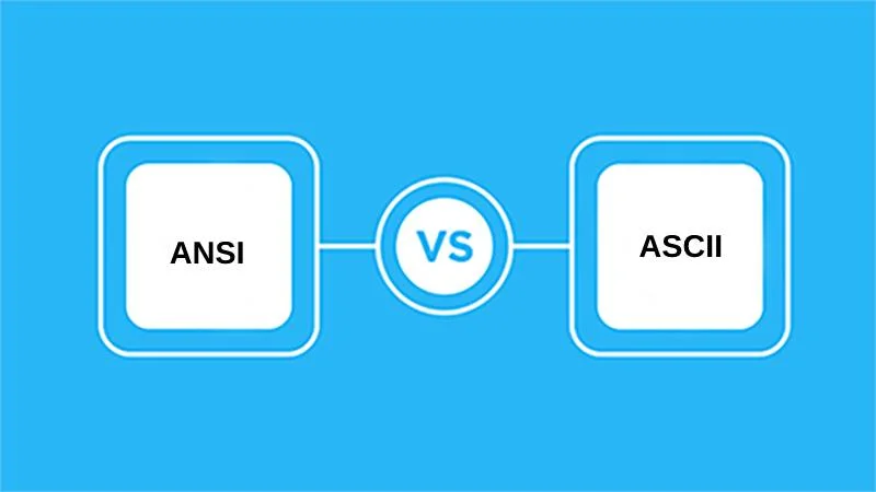 Difference Between ANSI and ASCII