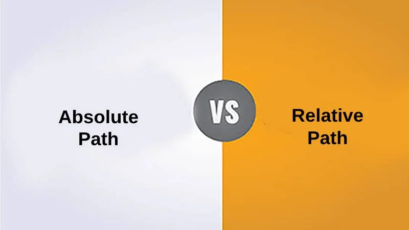 Difference Between Absolute Path and Relative Path