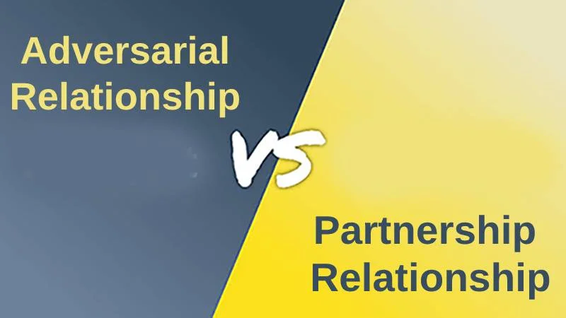 Difference Between Adversarial and Partnership Relationship in Business