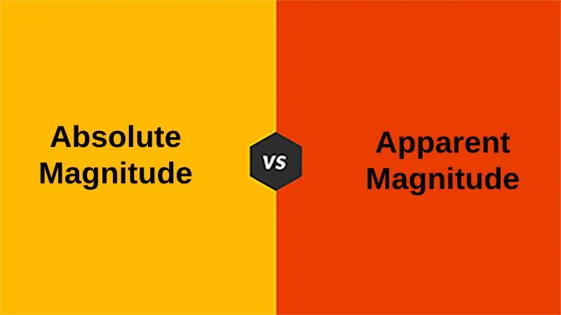 Difference between Absolute and Apparent Magnitude