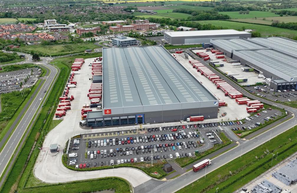 Regional Distribution Centre in the Royal Mail Tracking 2