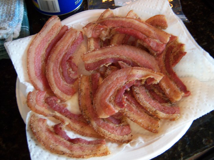 rotten bacon