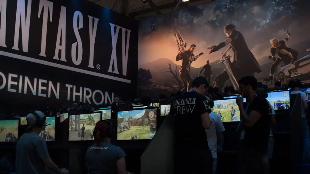 Square Enix Stand - Final Fantasy 15