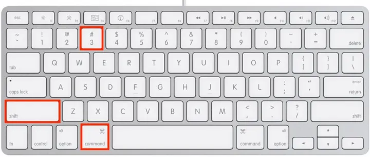 full screenshot with keyboard shortcuts