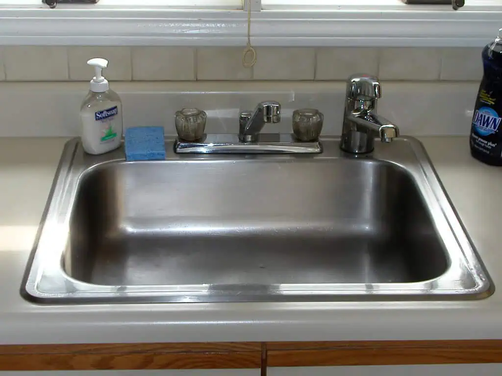Sink at home