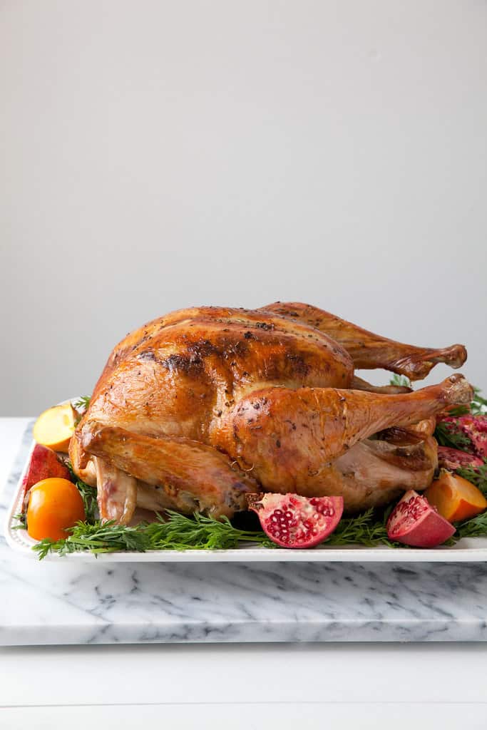 Roast Turkey with Herb Compound Butter | Annie's Eats