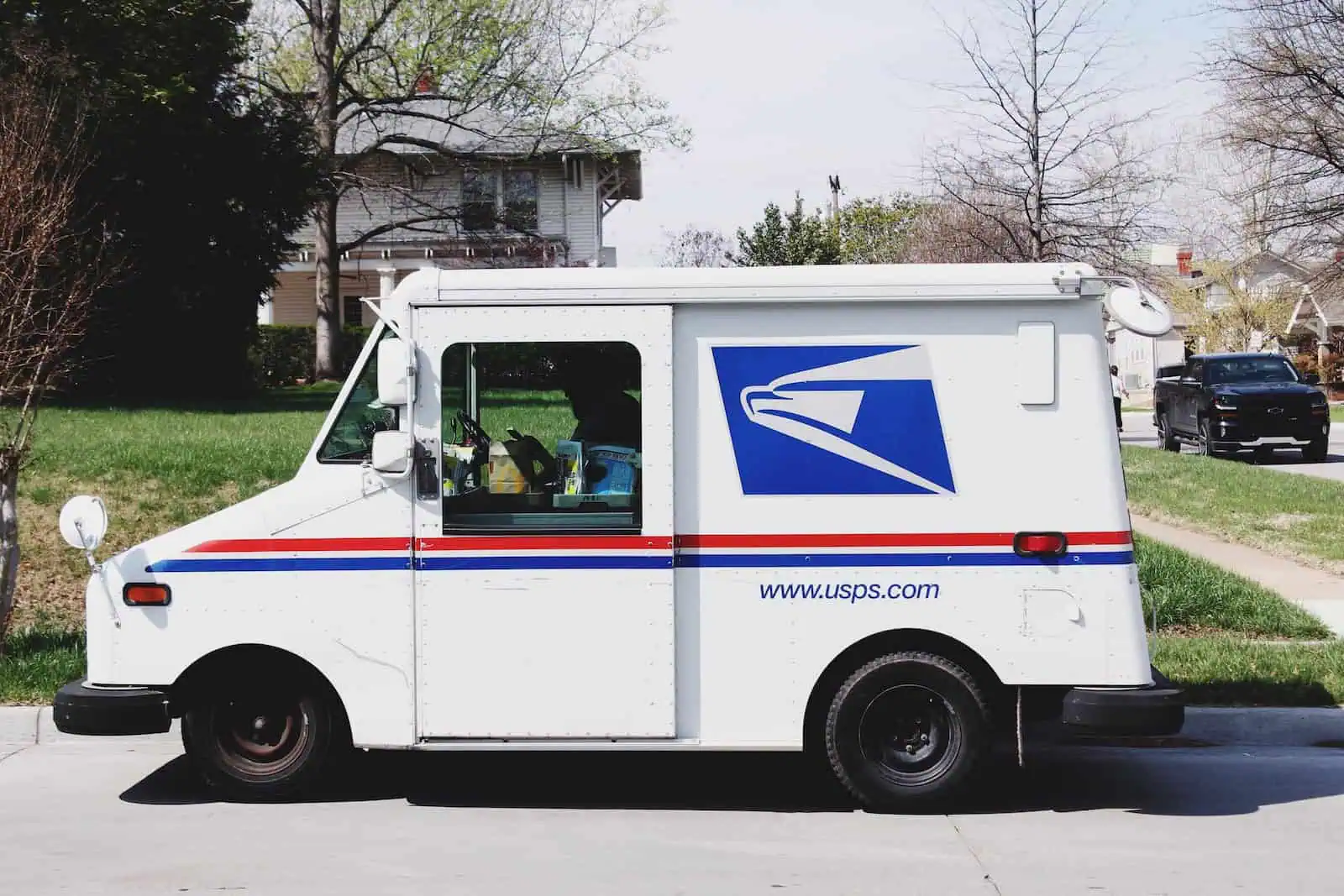 Usps van for delivery