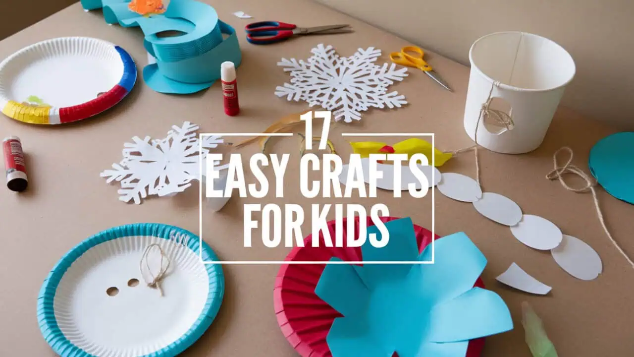 17 Fun & Easy Crafts For Kids