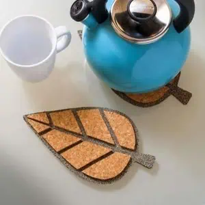 how to make cork trivets fall craft