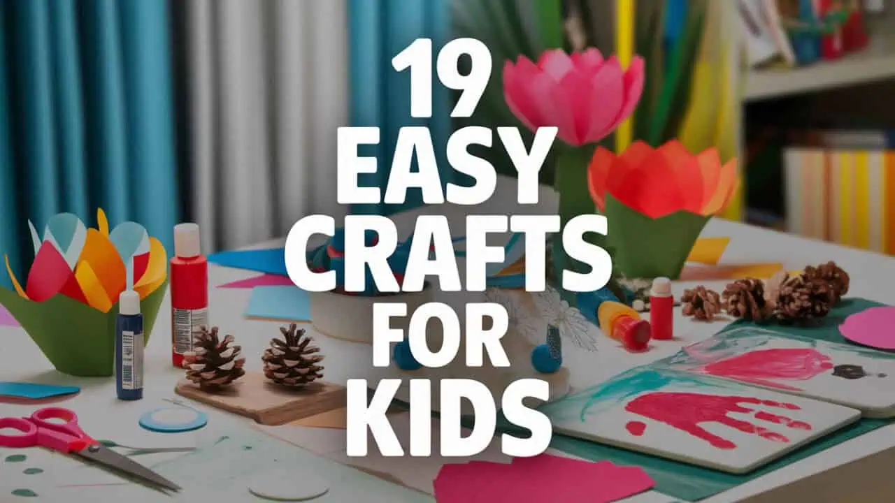 19 Cute Easy Crafts For Kids