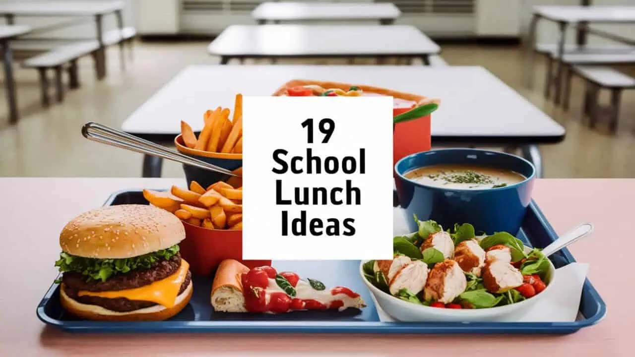 19 Easy School Lunch Ideas