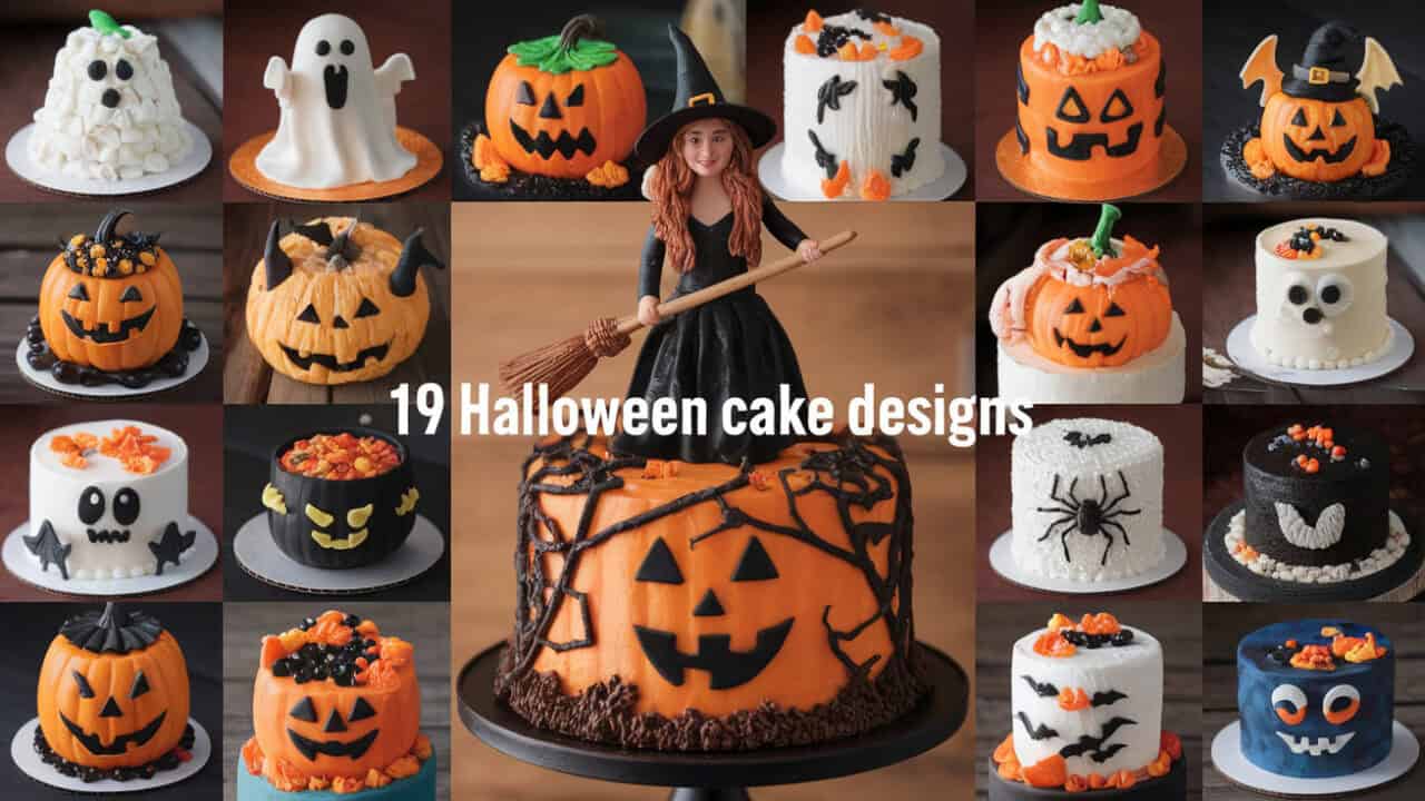 19 Spooky Halloween Cake Designs - Prepare yourself to immerse in the enchanting realm of Halloween cakes! Explore the most captivating and delicious treats to enhance your spooky celebrations, ranging from eerie sophistication to adorable spookiness.