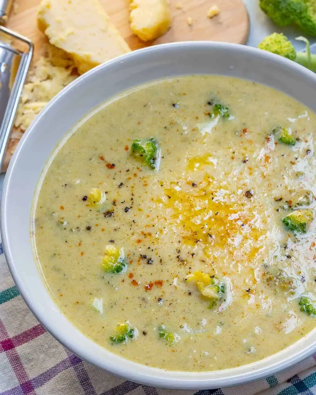1 Broccoli cheddar soup 7