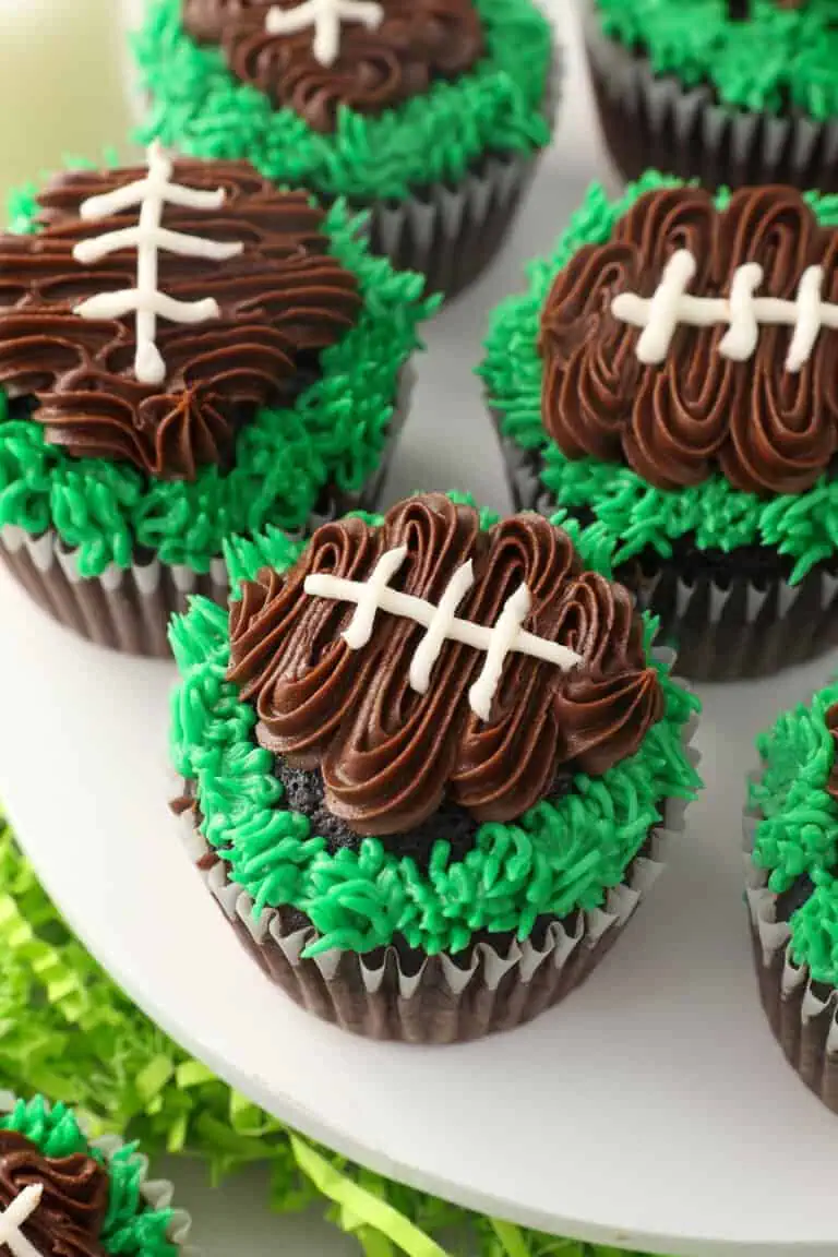 Easy Football Cupcakes 9262