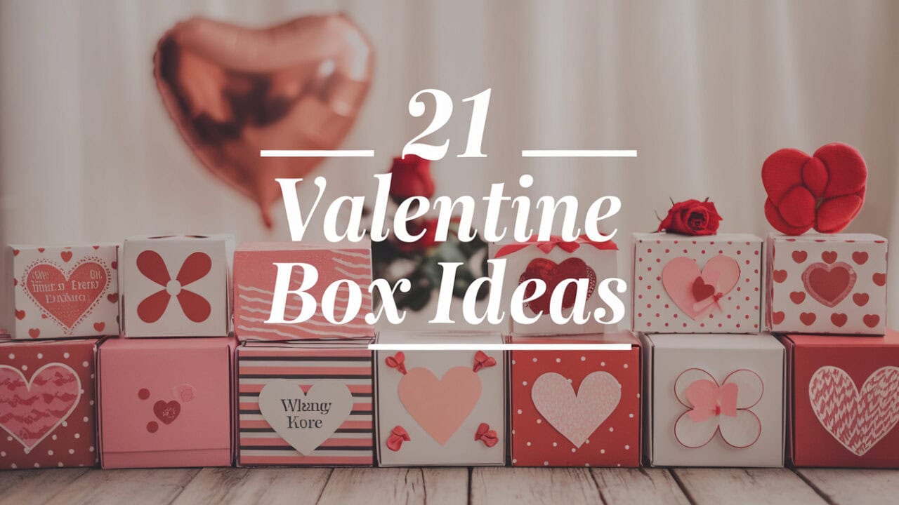 21 Cute Valentine Box Ideas - Explore simple Valentine box ideas to enhance this Valentine’s Day! Delve into our DIY Valentine’s gift boxes, ideal for those you cherish. Investigate romantic Valentine’s boxes, effortless Valentine’s Day crafts, and handcrafted gift boxes to infuse individual charm.