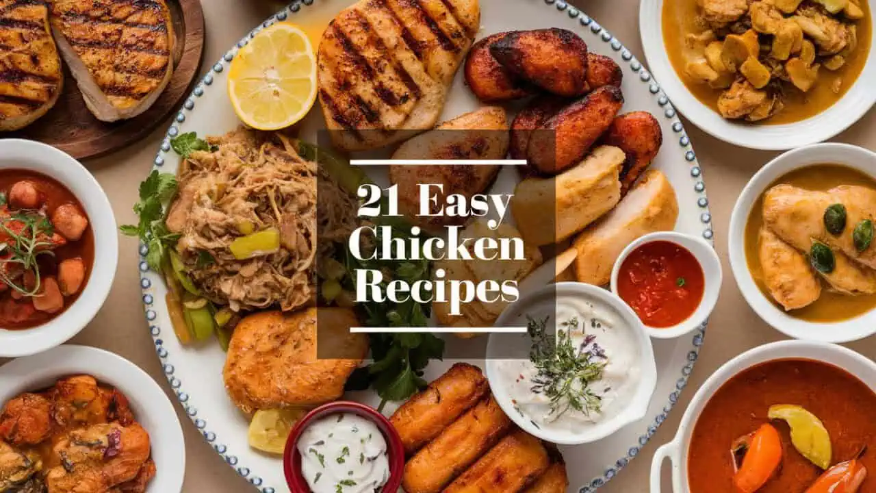 21 Easy Chicken Recipes