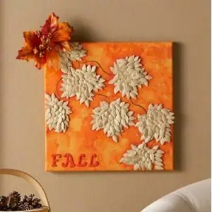 fall pumpkin seed adult craft art