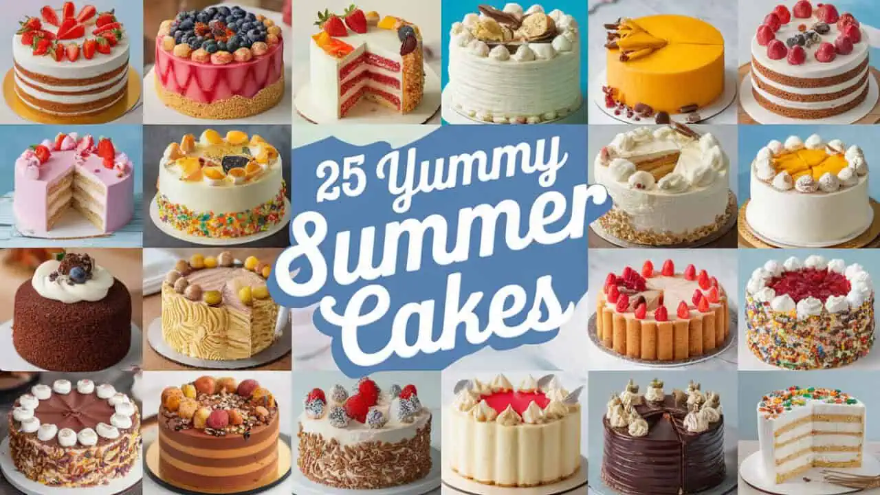 25 Yummy Summer Cakes