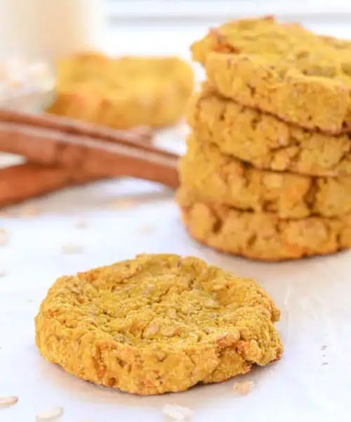 3 Ingredient Pumpkin Oatmeal Cookies 2