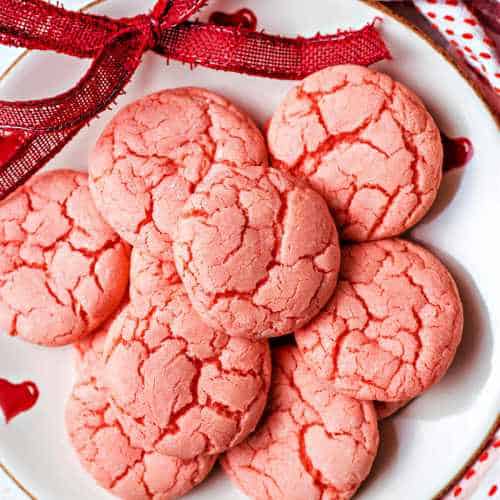 3 Ingredient Strawberry Cake Mix Cookies 19 1200x1800 1