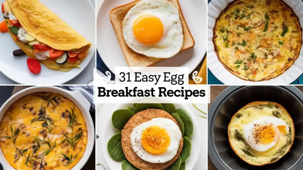 31 Easy Egg Breakfast Recipes - Searching for speedy and effortless egg morning meal ideas that are nutritious and fulfilling? Experiment with any of these egg breakfast recipes!