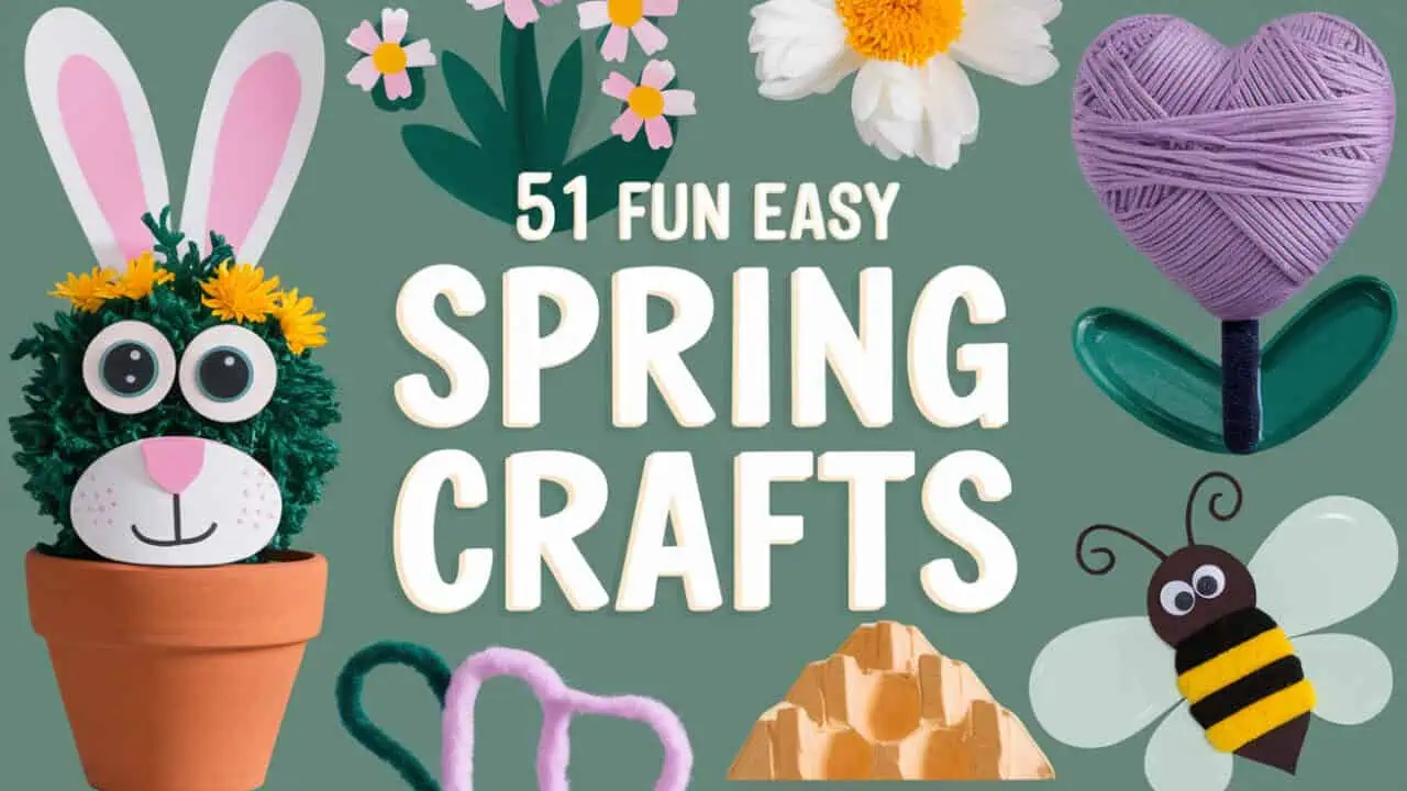 51 Fun Easy Spring Crafts